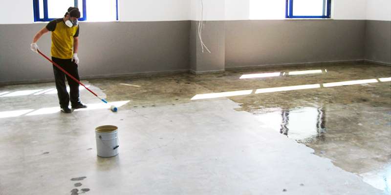 epoxy flooring basement