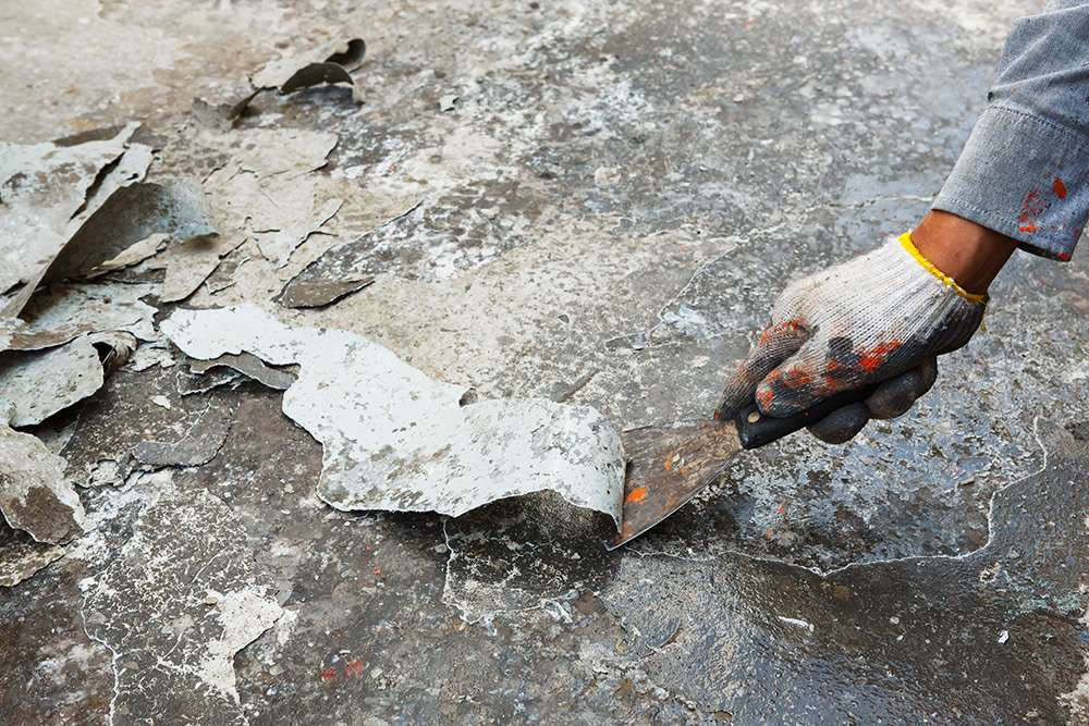 how to remove concrete surface imperfections