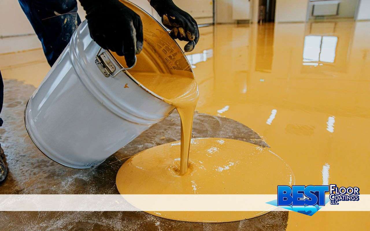 types of concrete floor coating