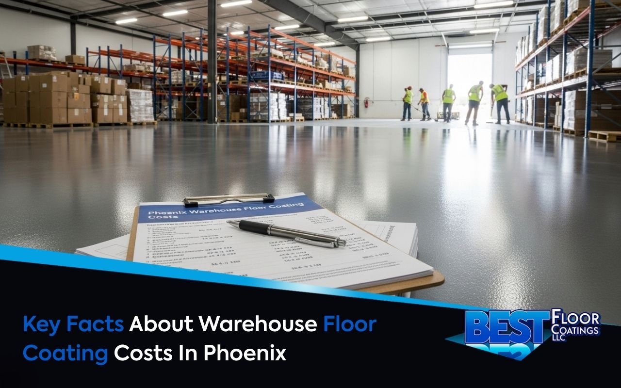 warehouse floor coating cost in Phoenix explained for industrial spaces